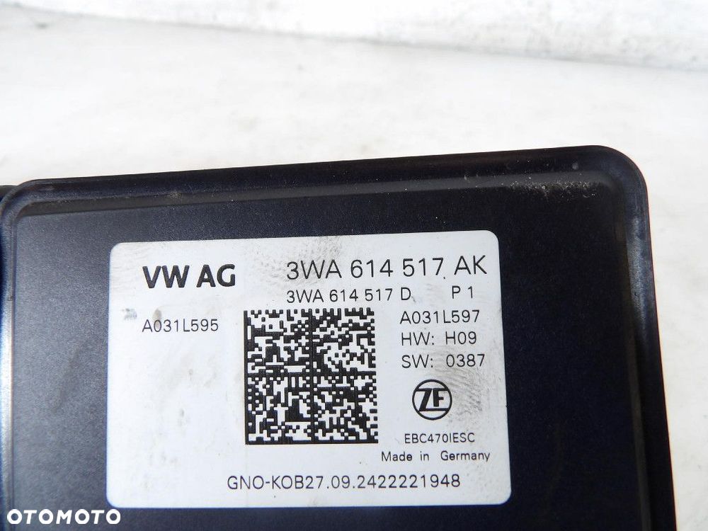 SKODA SUPERB IV 4 2.0TSI 4X4 POMPA ABS  3WA614517AK - 4