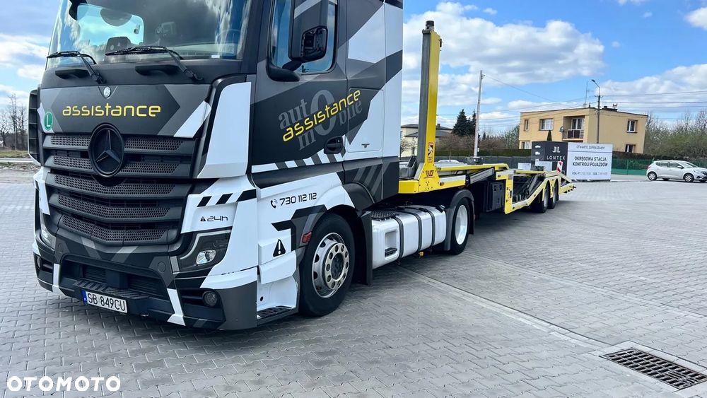 Mercedes-Benz Actros 1842 + naczepa Aksolyu 6 - 16