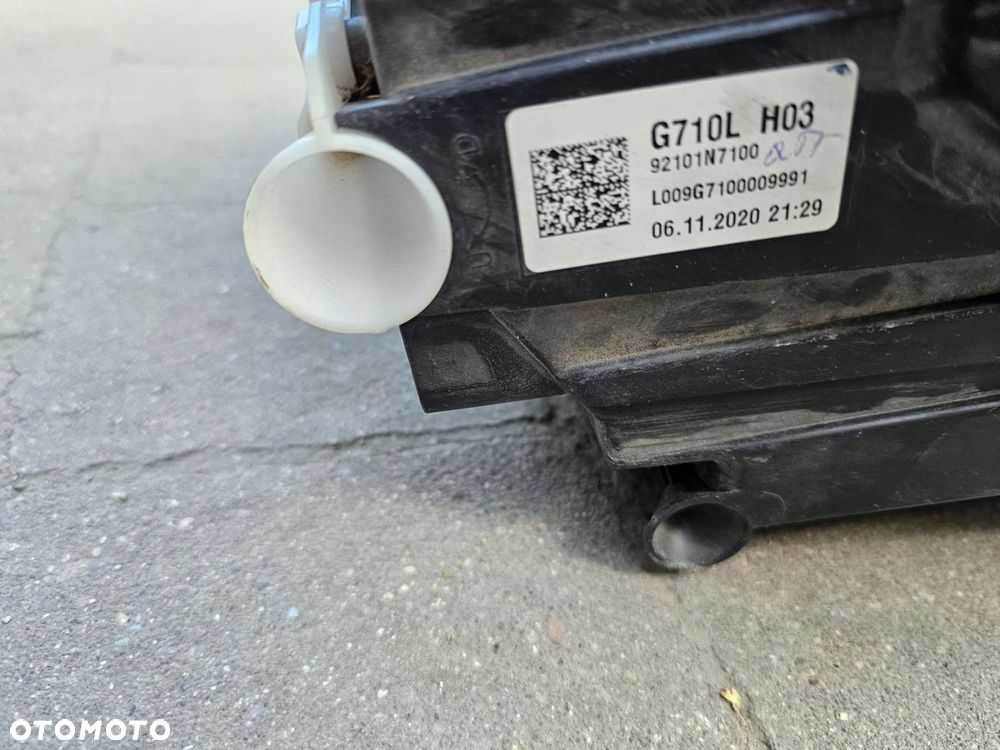 lampa przednia hyundai tucson iv komplet 4 sztuki 92101n7100 2020 rok - 6