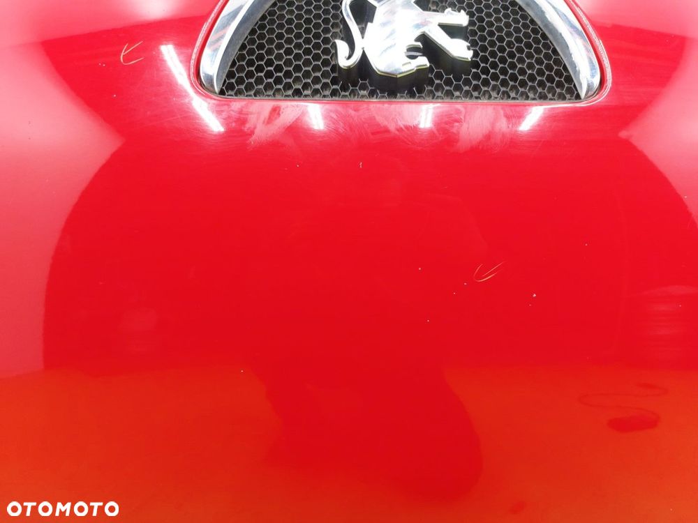 Maska KLAPA PEUGEOT 107 2008-2012 LIFT CzerwonA KJH - 2