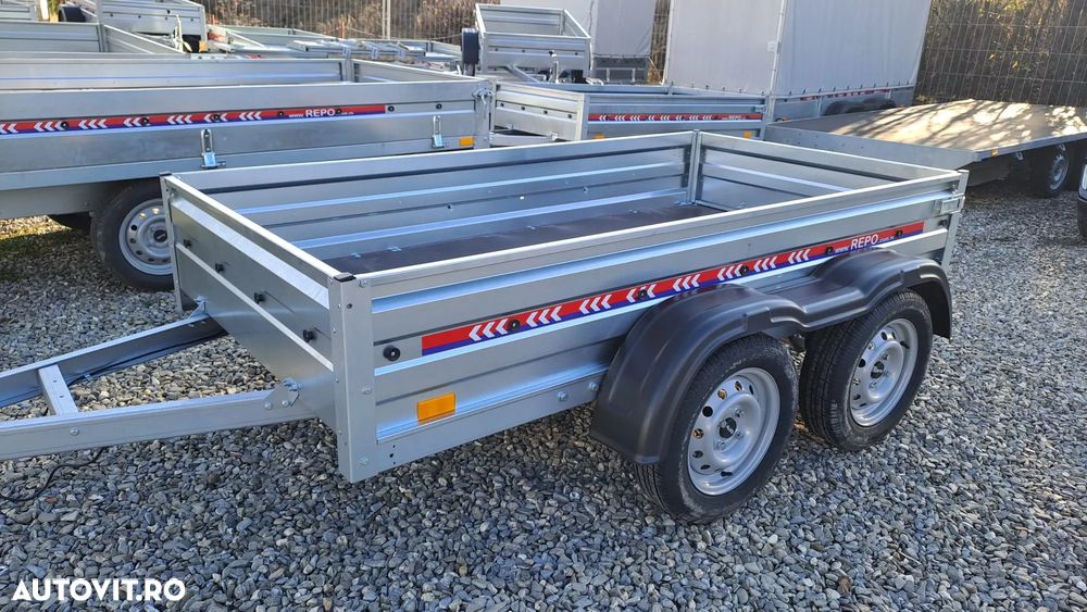 REPO Remorca 750 kg 235x125cm dublu ax - 4