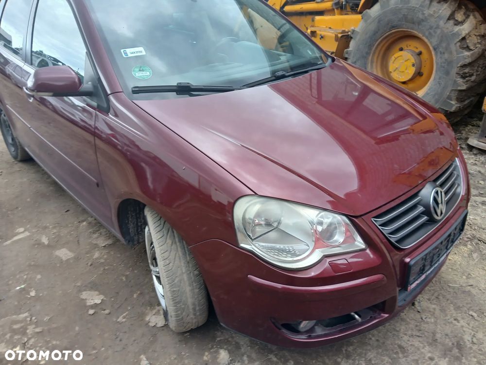 VOLKSWAGEN POLO 9N LIFT LC3R 5D maska pokrywa silnika klapa bagażnika zderzak lampa reflektor - 2