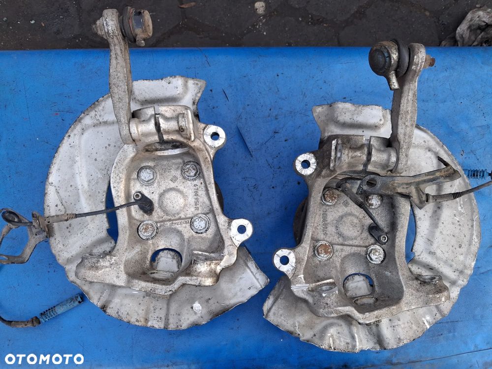 BMW 535i E60 E61 Zwrotnica kompletna przód przednia prawa lewa 6760954R Oryginał 6760953L piasta tarcza kotwiczna czujnik abs łożysko - 3