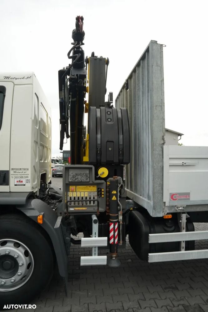 DAF LF 260 / 4X2 / LIVRARE - 7.30 + HDS HYVA HC 153 / RADIOCOMANDĂ / ROTATOR / AUTOMATĂ / EURO 6 - 20