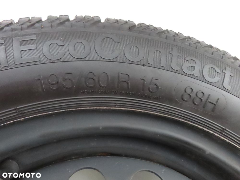 Koło dojazdowe 15'' Opel 4x100 - 8