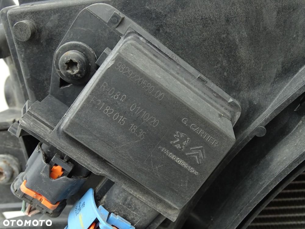 KOMPLET CHŁODNIC 9836638080 1.5 HDI OPEL GRANDLAND PEUGEOT 3008 - 14