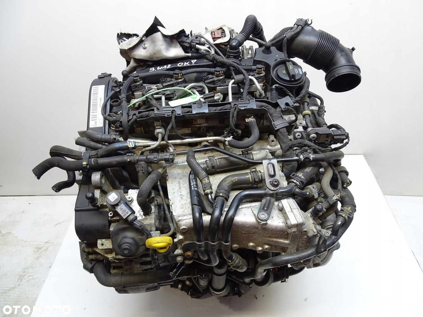 SILNIK DBK 1.6 TDI OCTAVIA III AUDI A3 8V Q2 LEON III PASSAT B8 KOMPLETNY - 9