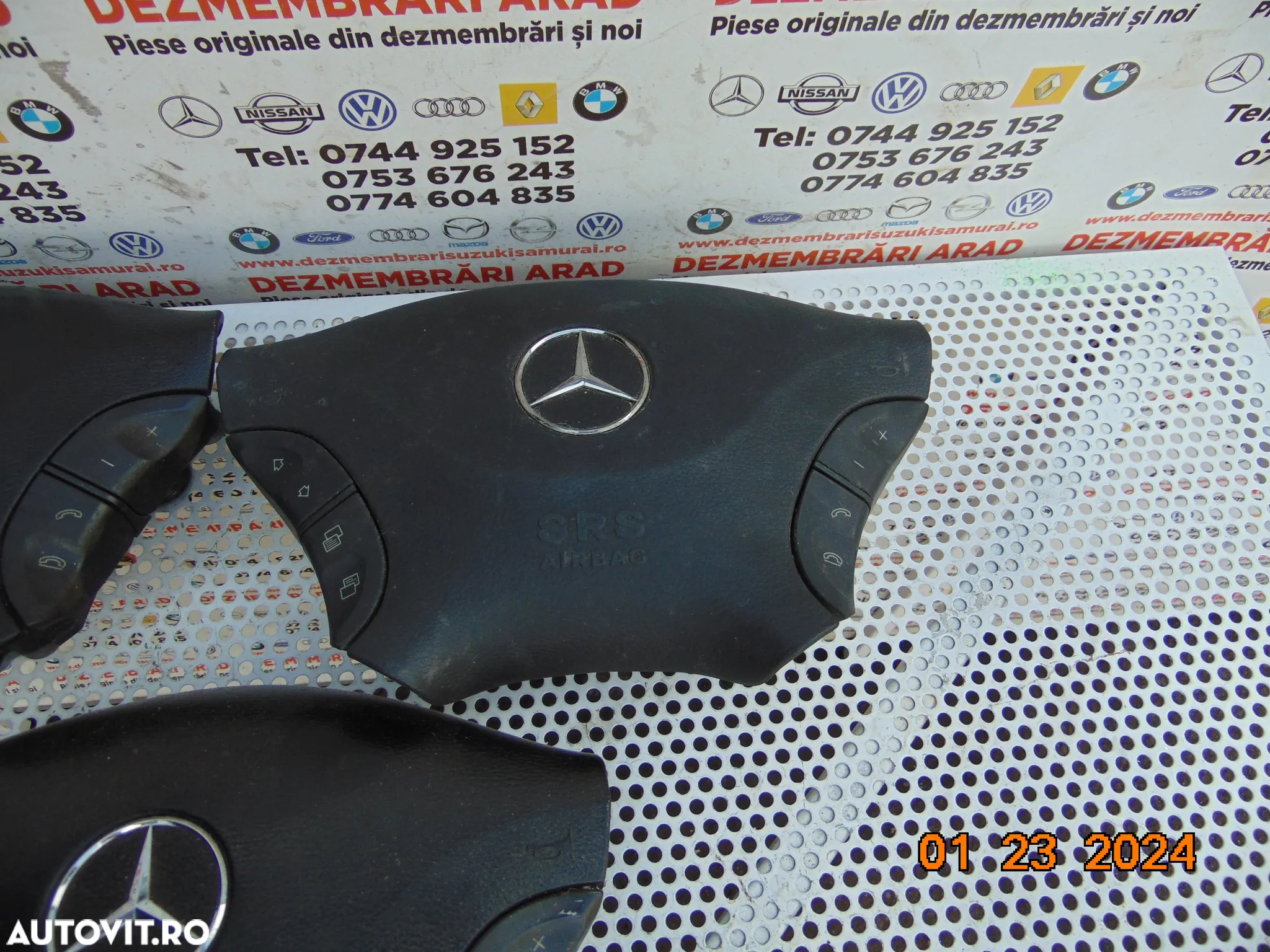 Airbag Volan mercedes Sprinter w906 2006-2013 airbag cu comenzi butoane airbag sofer sprinter w906 - 4