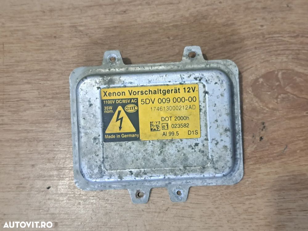 Far bixenon adaptiv dreapta ( cu defecte ) modul ballast xenon droser xenon adaptiv Originale BMW E60 E61 - 5