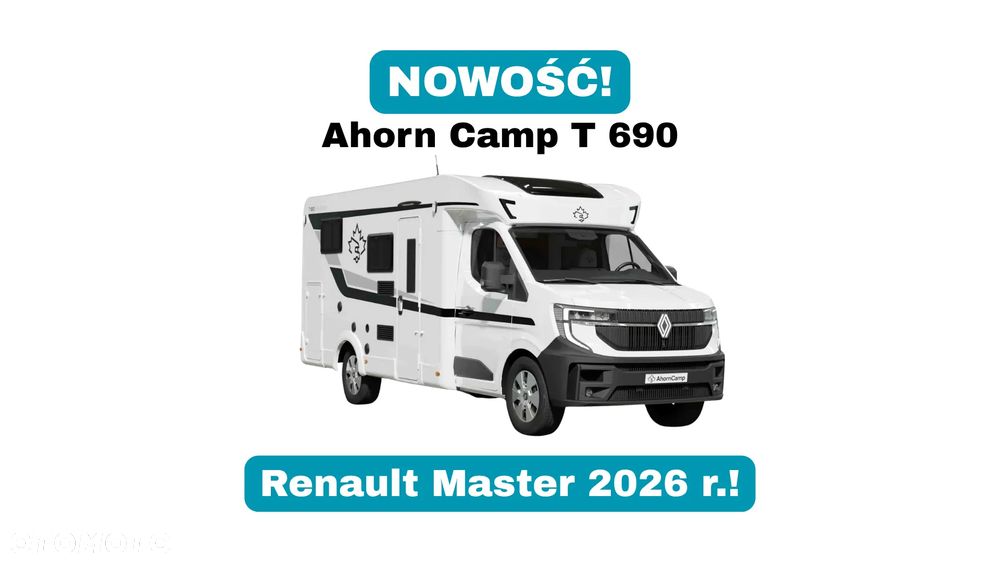 Renault Master Ahorn Camp T690 2026 r. LAIKA CARAVANS - 2