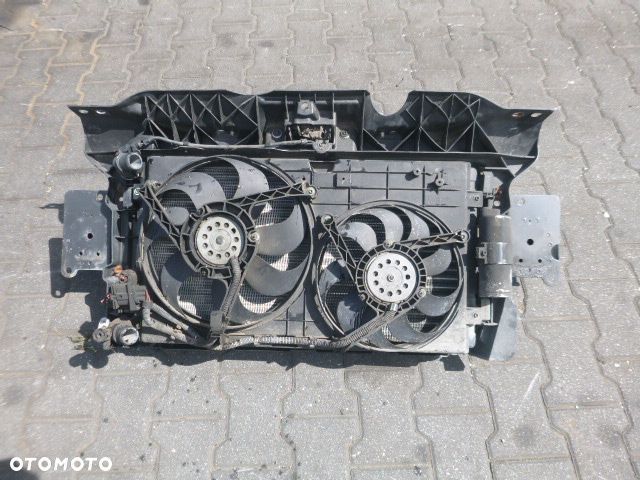 PAS PRZEDNI WZMOCNIENIE CZOŁOWE BELKA ZDERZAKA CHŁODNICE WENTYLATOR KOMPLETNY VOLKSWAGEN NEW BETTLE  1.9 98- - 12