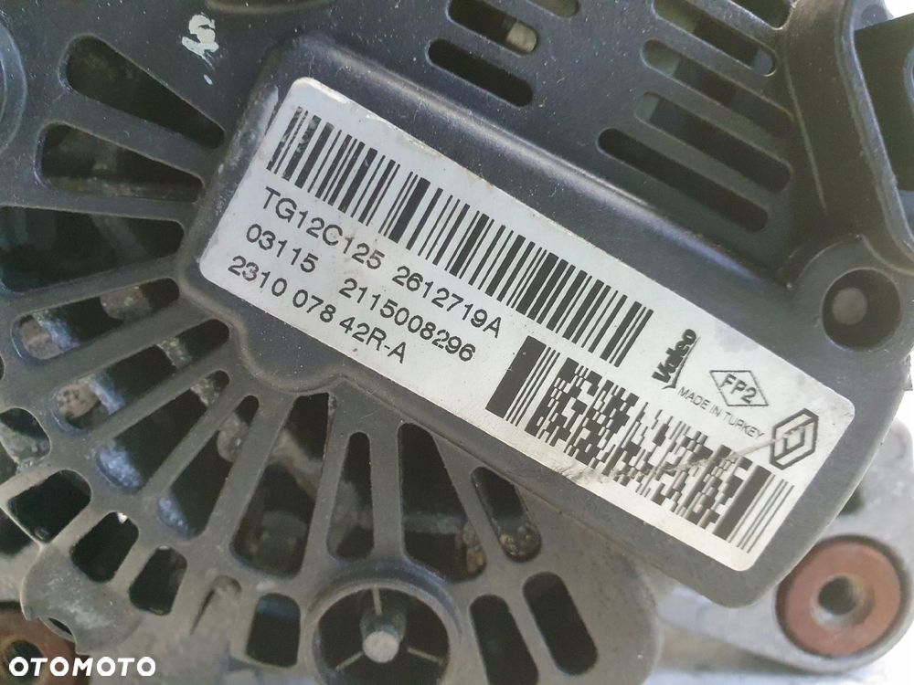 ALTERNATOR Renault Clio IV 0.9 TCe _ valeo 231007842R - 2