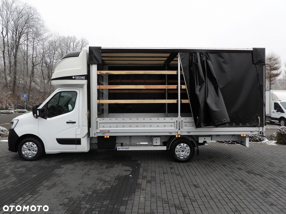 Renault MASTER PLANDEKA 10 PALET TEMPOMAT LEDY PNEUMATYKA KLIMATYZACJA  165KM - 9