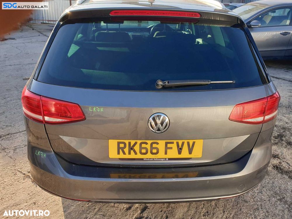 Brat cu Lama Lamela Stergator Luneta Geam Sticla de pe Hayon Haion Portbagaj Volkswagen Passat B8 Break Combi 2014 - 2023 [C3921] - 1