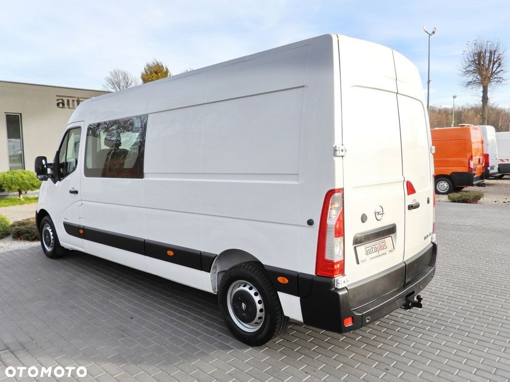 Opel MOVANO FURGON BRYGADÓWKA 7 MIEJSC LEDY  135KM - 11