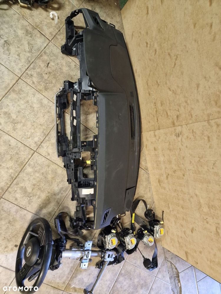 konsola airbag pasy nissan qashqai 3 iii j12 komplet - 2