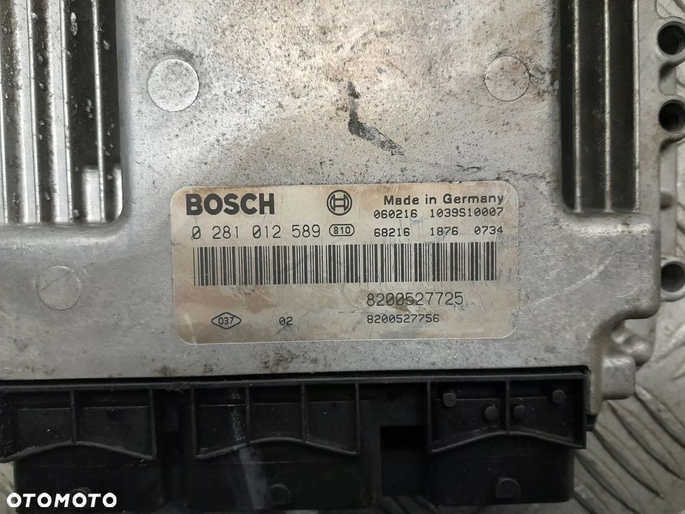 RENAULT MEGANE II KOMPUTER STEROWNIK SILNIKA 0281012589 - 4