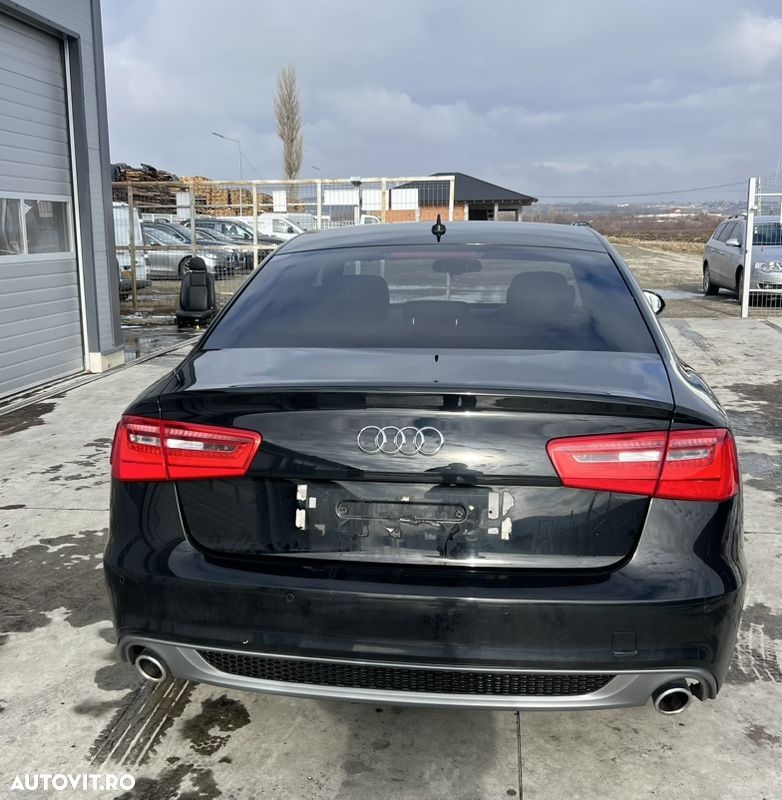 DEZMEMBREZ Piese Auto AUDI A6 C7 S Line Ulta Motor 2.0 Diesel 190 CP Euro 6 cod CNHA Cutie de Viteze Automata QLX Bara fata completa Capota Far Bi-Xenon Portiera fata spate stanga dreapta portbagaj oglinda bara spate stop tripla led - 5