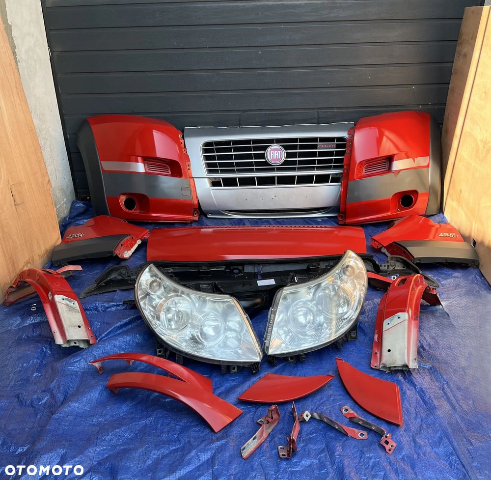 KOMPLETNY PRZÓD FIAT DUCATO CAMPER KAMPER MASKA BŁOTNIK ZDERZAK LAMPY DUCATO BOXER JUMPER - 1