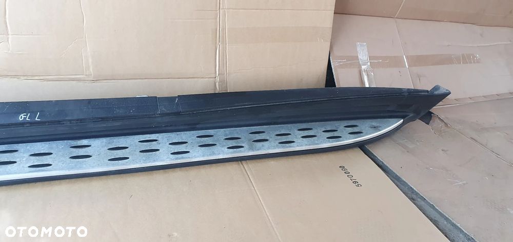 Nakładka listwa progowa osłona lewa Mercedes GL X166 W166 A1666980025 - 3