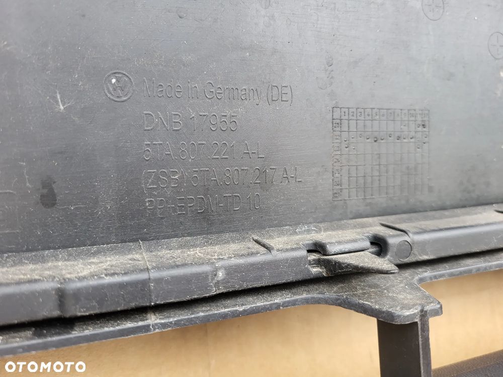 ZDERZAK PRZEDNI PRZOD VW TOURAN II 5TA - 13