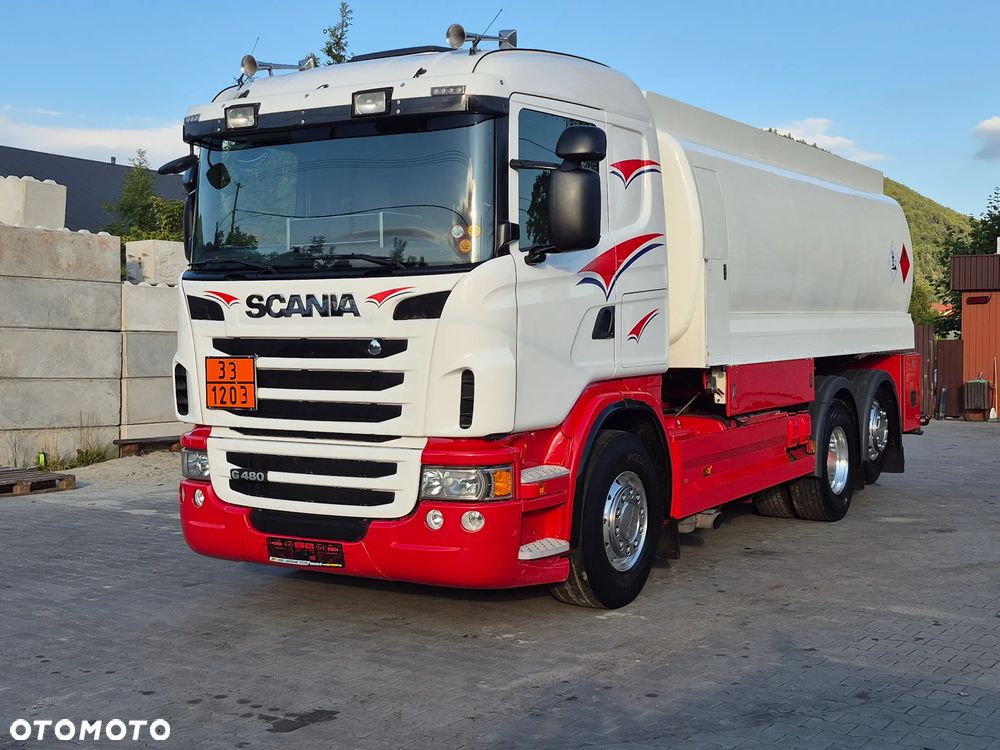 Scania PIĘKNA LALECZKA AUTOCYSTERNA SCANIA G 480 FUL ADR . AT FL . !!! Rezerwacja !!! - 3