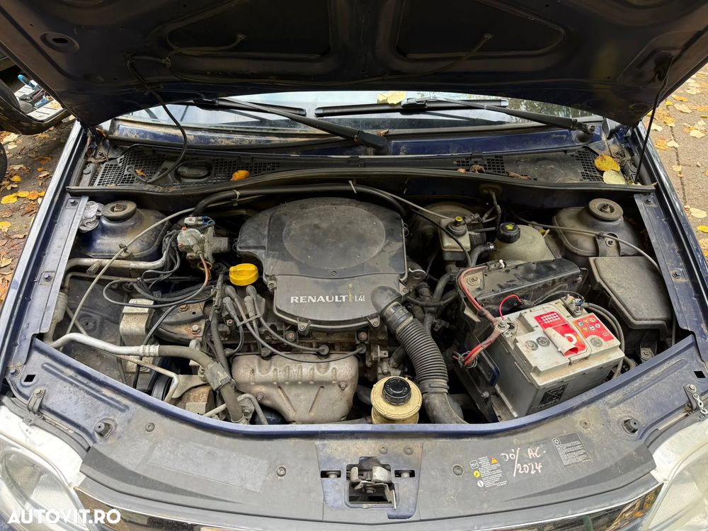 Dezmembrez Dacia Logan PH2 facelift albastru 1,4 benzina OV61H - 9