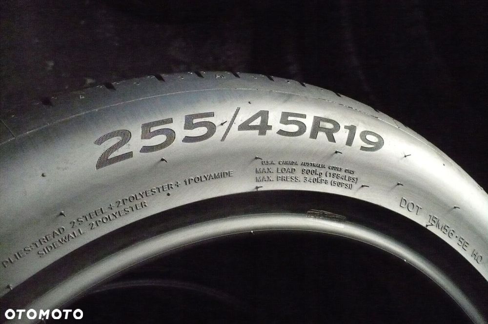 2x HANKOOK Ventus S1 evo3 K127E EV TO 255/45R19 5,9mm 6,2mm 2021 - 3