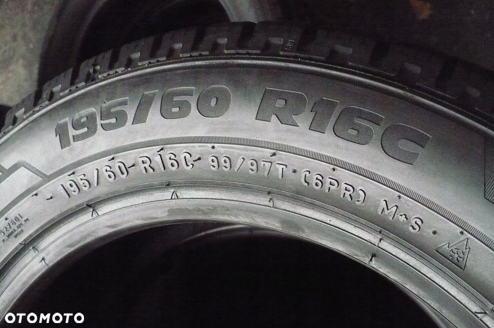 PIRELLI Carrier Winter 195/60R16C 8,2mm 2022 - 2