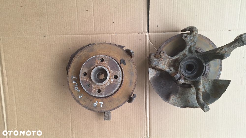 ZWROTNICA PIASTA PRAWA LEWA PRZOD GOLF II - 2