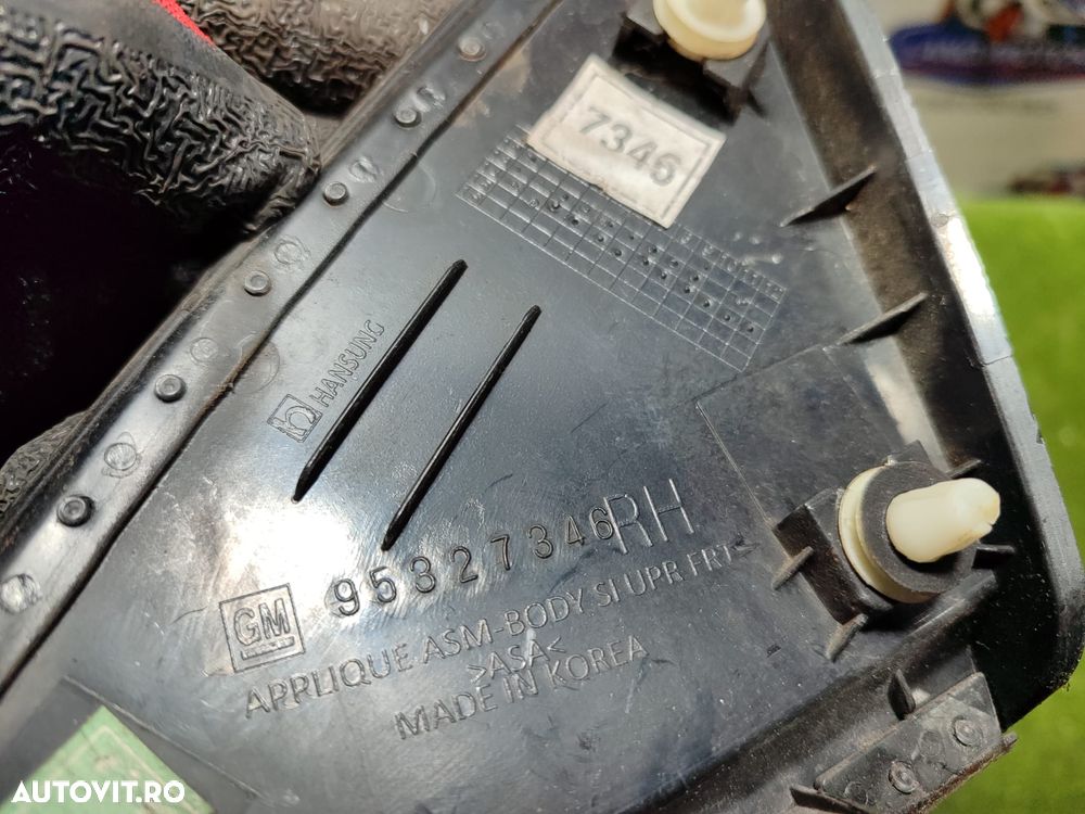 ORNAMENT OGLINDA STANGA / DREAPTA OPEL MOKKA A 1.6 BENZINA 2015 COD OEM 95327345 / 95327346 / 2012-2016 - 8