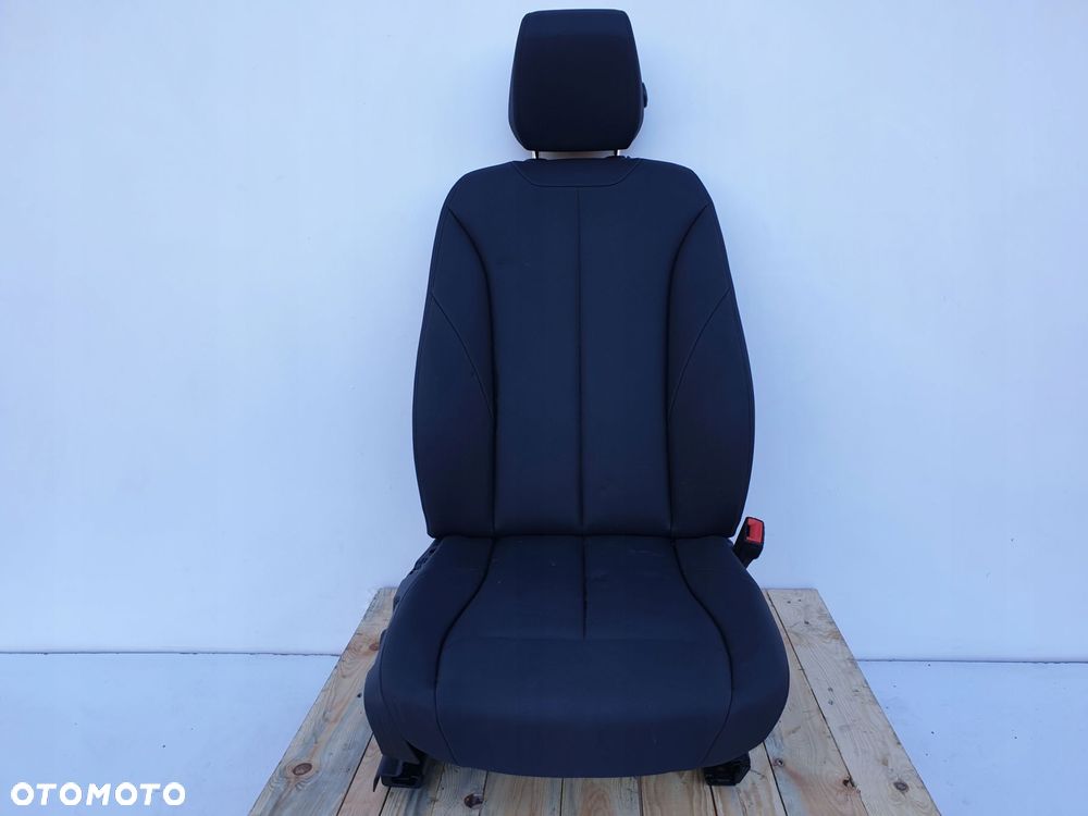 BMW F36 GC GRANCOUPE PRZEDNI FOTEL PRAWY PASAŻERA PRZÓD skóra skórzany EURO - 1