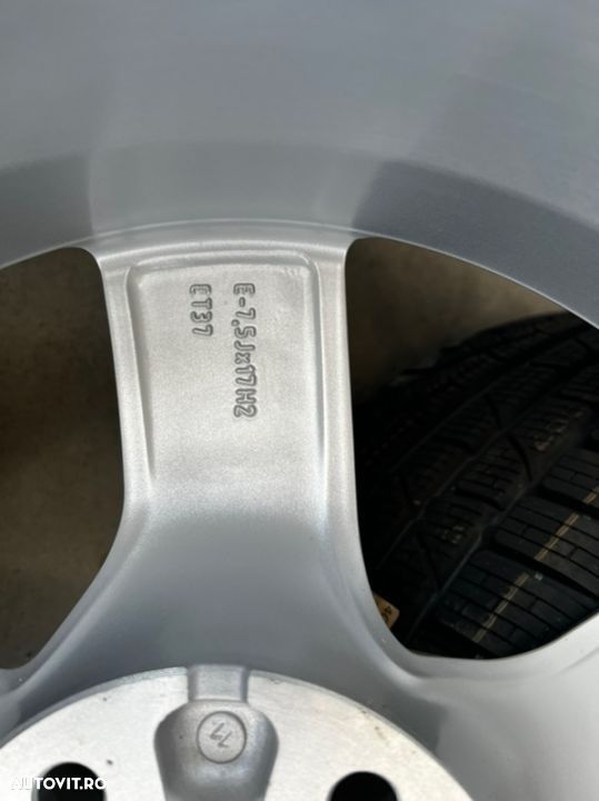 vand jante noi originale Audi A6,A4 pe 17” cu anvelope noi de iarnă - 7