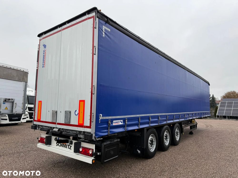 Schmitz Cargobull / FIRANKA / OSIE SCHMITZ / OŚ PODNOSZONA / SUPER STAN - 7