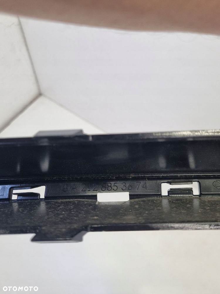 mercedes e-klasa 212 w212 lift 63 6.3 amg spoiler dokładka zderzaka przód - 6