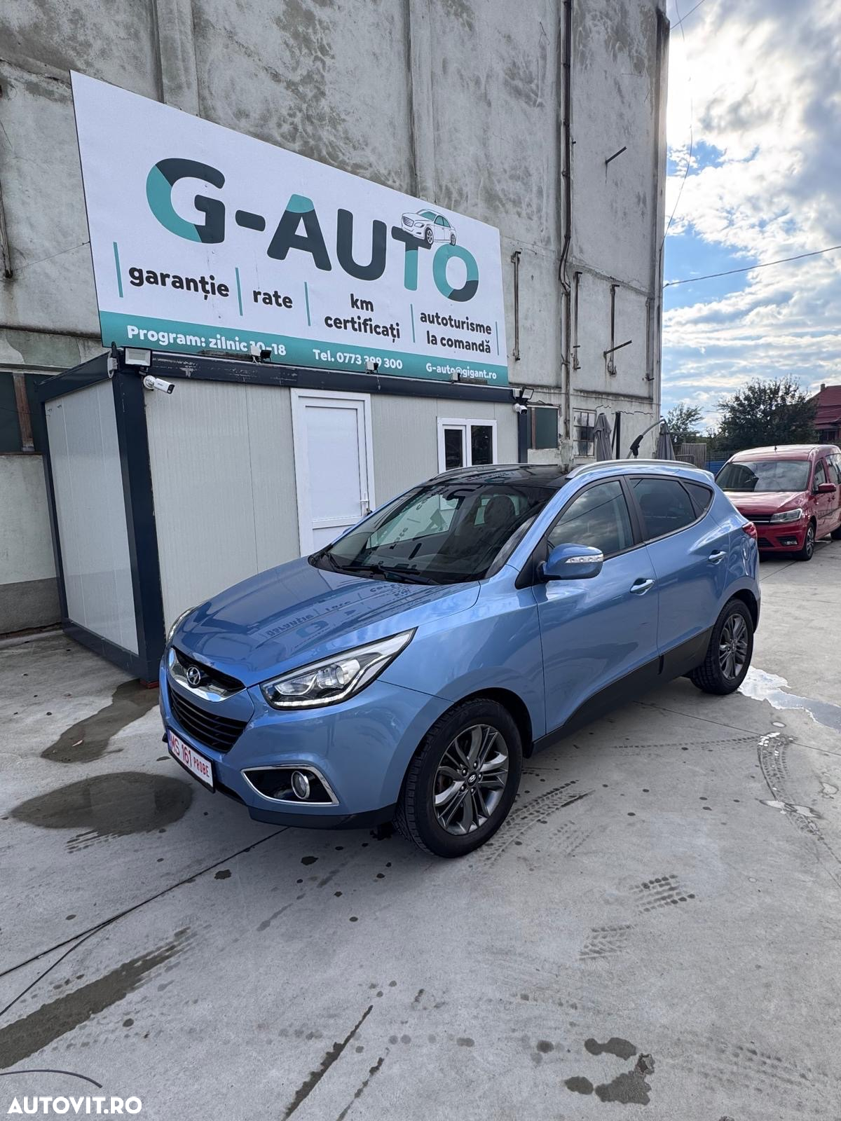 Hyundai ix35 1.7 CRDI 2WD blue Finale Silver - 9