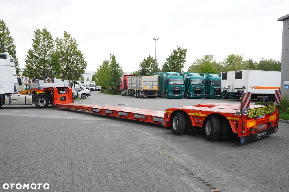 Kassbohrer LB2 TIEF-BETT / 16.5 m / Naczepa rozsuwana / osie skrętne / 2 sztuki - 7