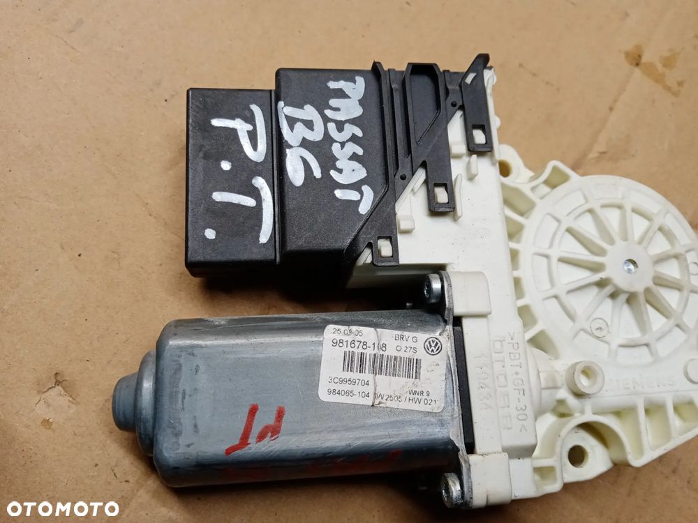 Silniczek szyby prawy tył tylny VW Passat B6 3C9959704 - 8