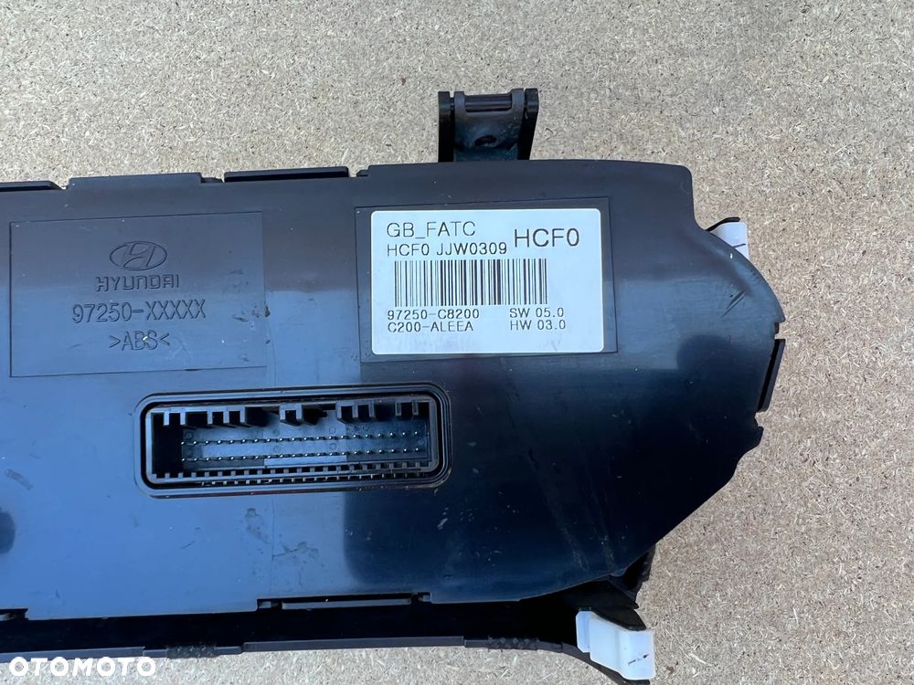 PANEL MODUŁ NAWIEWU KLIMATYZACJI HYUNDAI I20 II 97250C8200 - 3