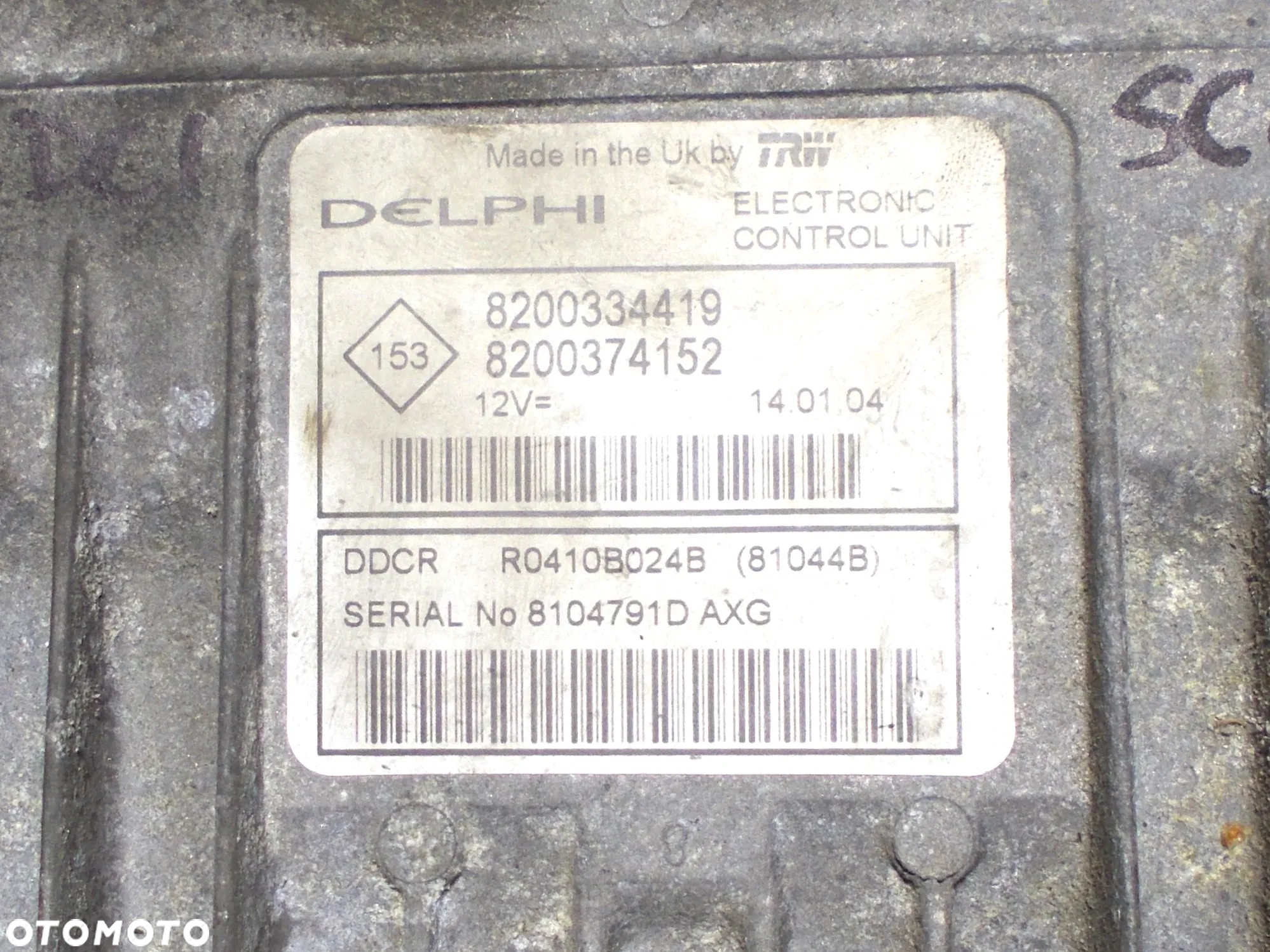 Renault Scenic II zestaw startowy 1.5 DCI - 3