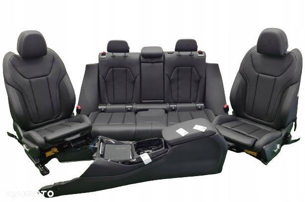 BMW X3 G01 LCI ŚRODEK TAPICERKA FOTELE TUNEL KANAPA BOCZKI SKÓRA - 1