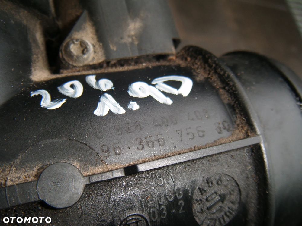 peugeot 206 1.9d  przepustnica 6114806449 - 2