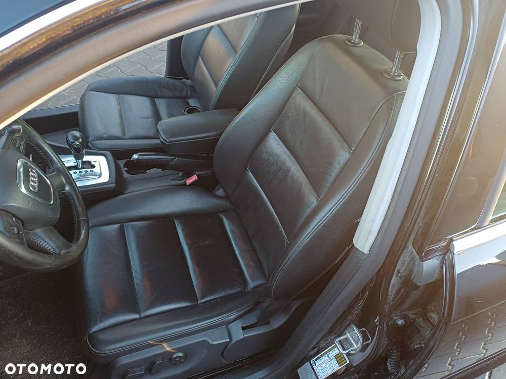 FOTELE KOMPLET LEWY PRAWY KANAPA TYŁ + BOCZKI AUDI A4 B7 SEDAN SKÓRA - 1