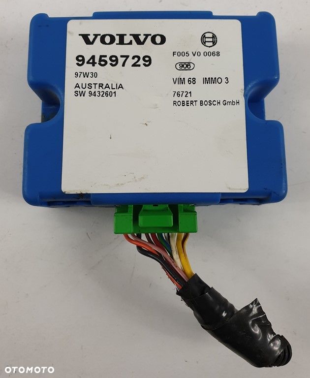 MODUŁ STEROWNIK IMMOBILIZERA VOLVO V70 S70 9459729 - 1