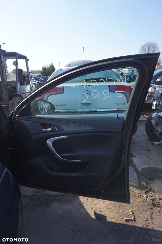 DRZWI PRZEDNIE PRAWE INSIGNIA A I KOMBI Z22C  CZARNY OPEL 2008-2013 - 5