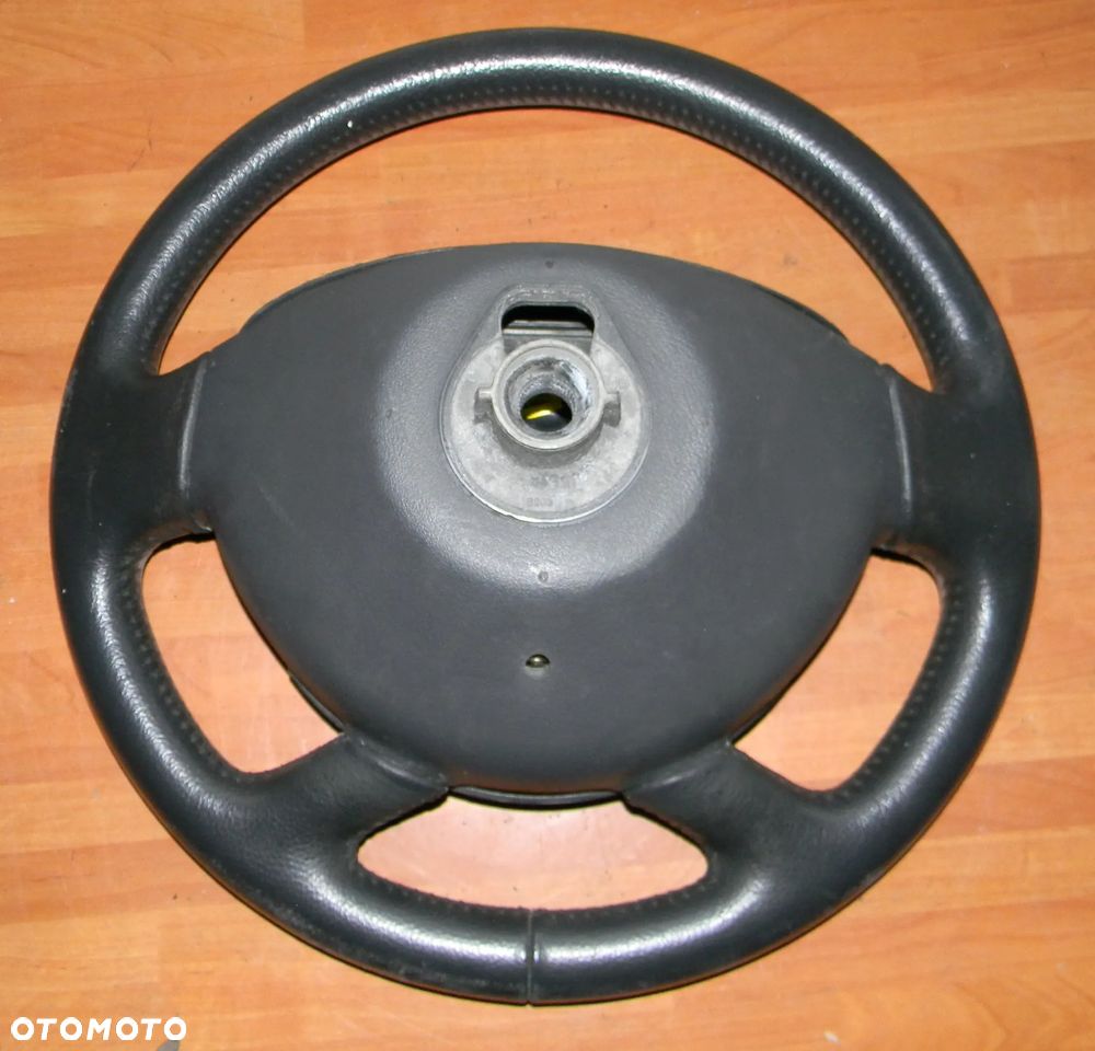 kierownica skórzana skóra RENAULT LAGUNA SCENIC MEGANE TRAFIC VIVARO MASTER - 6