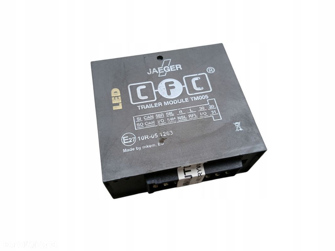MODUŁ HAKA JAEGER LED CFC TM005 PEUGEOT 308 II T9 52509607 10102019 - 1