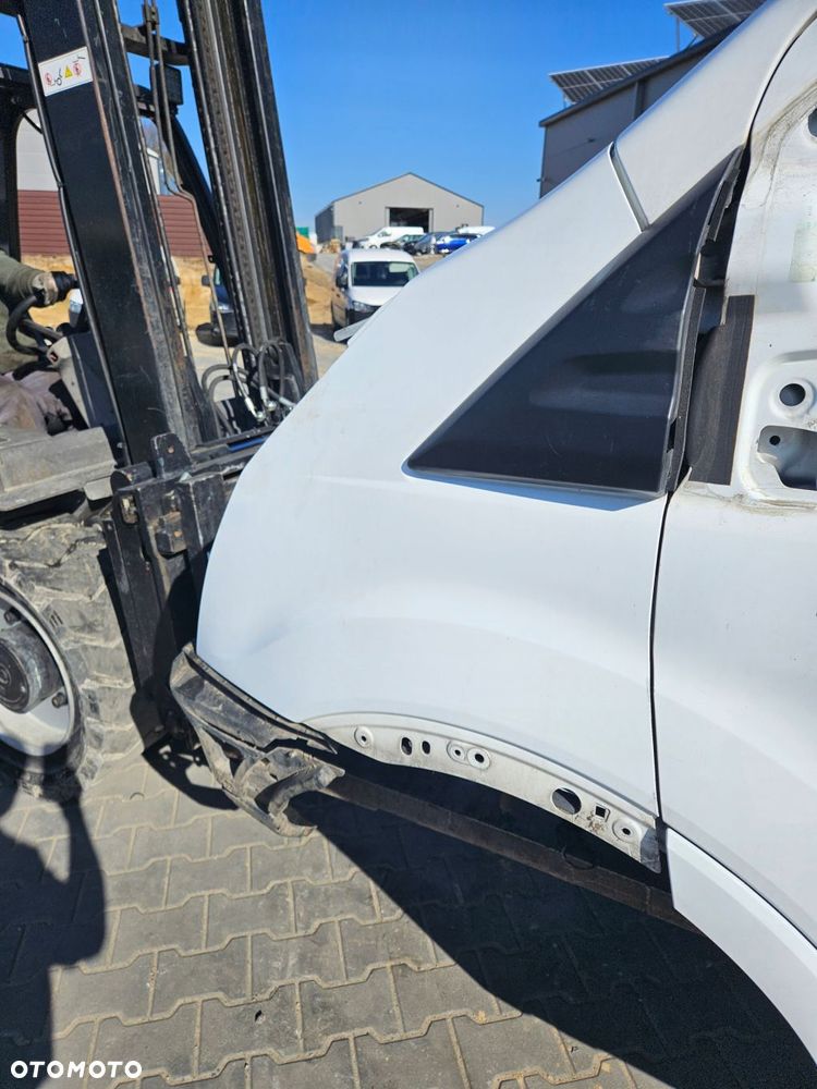 ford transit custom mk8 błotnik lewy przód frozen white z2 - 4