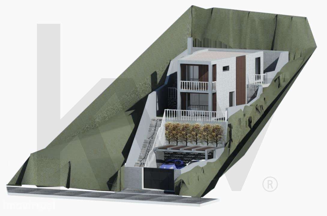 Projeto aprovado | Moradia T2 | Piscina | 2 Estacionamentos | Construç - Grande imagem: 3/33