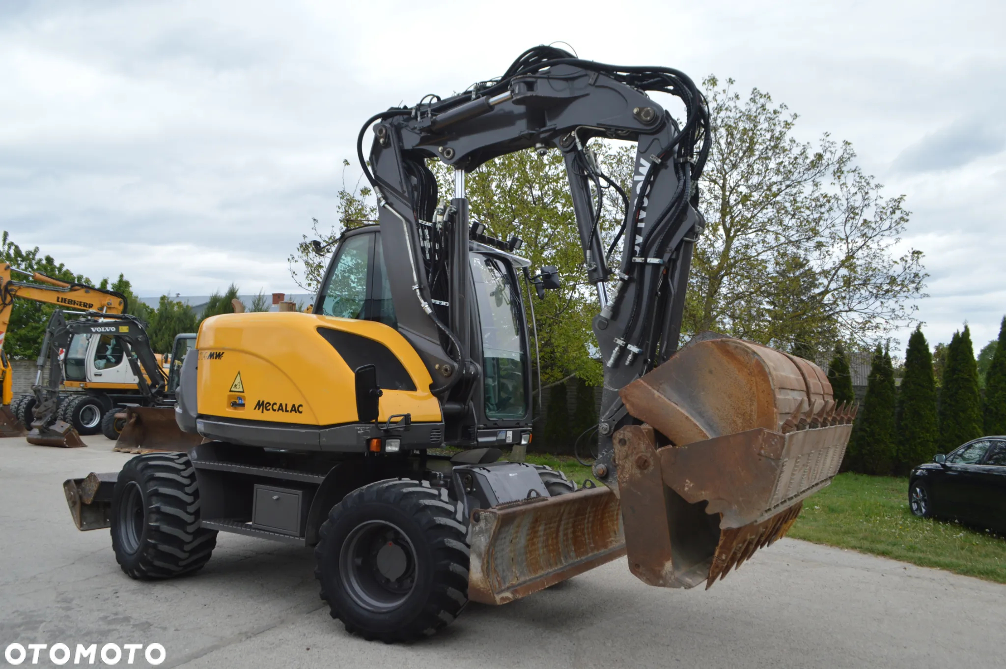 Mecalac MECALAC 714MWE *2012* Komplet łyżek, IDEALNY!!! - 4